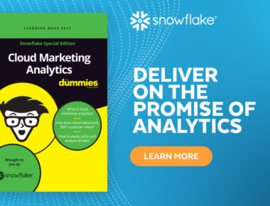 Cloud Marketing Analytics for Dummies