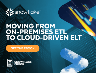 etl, elt. snowflake